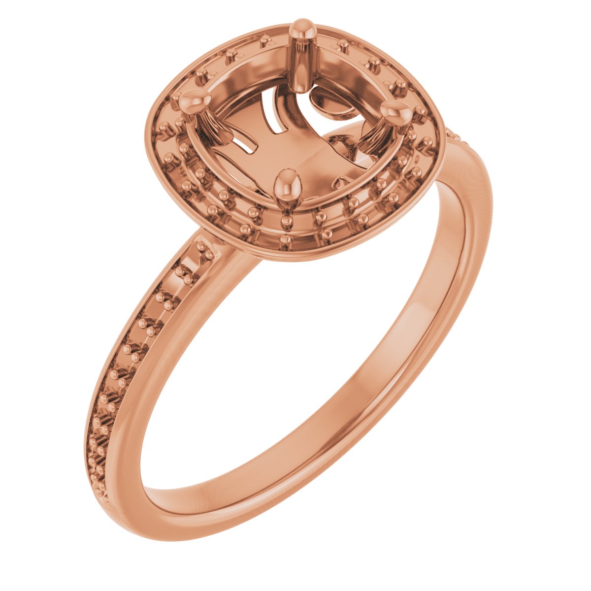 Halo-Style Engagement Ring