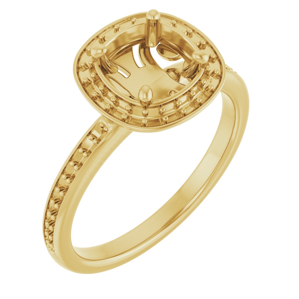 Halo-Style Engagement Ring