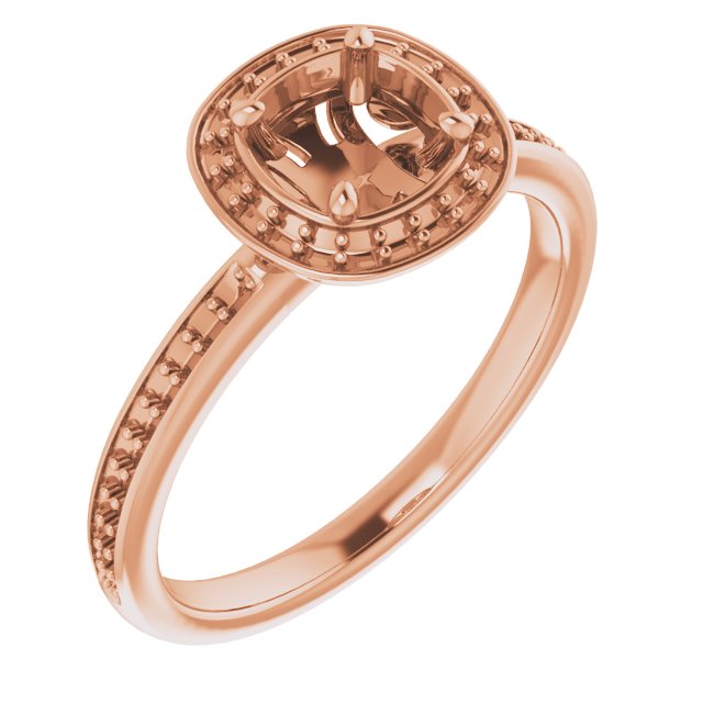 Halo-Style Engagement Ring
