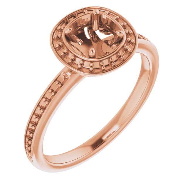 Halo-Style Engagement Ring