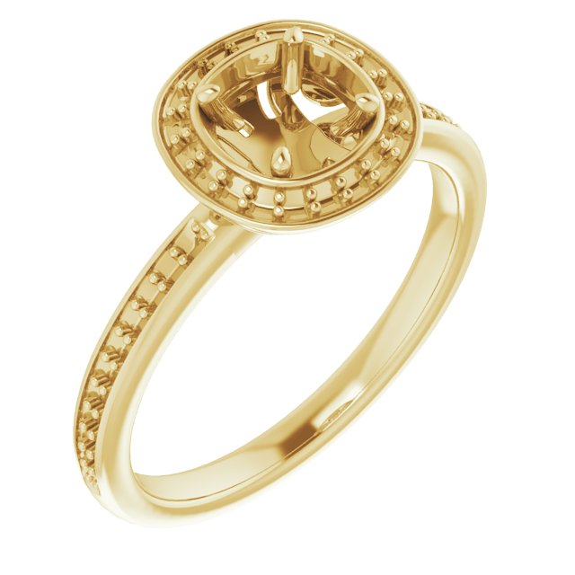 Halo-Style Engagement Ring