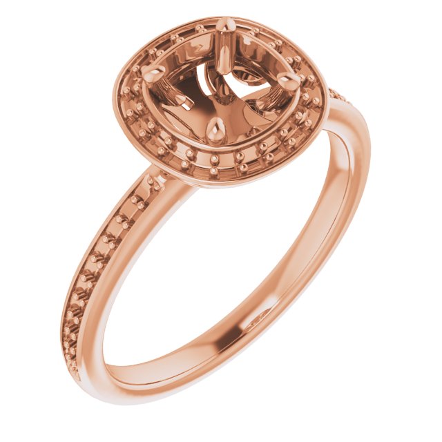 Halo-Style Engagement Ring
