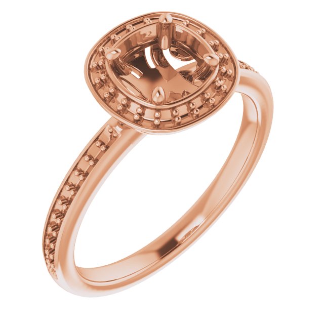 Halo-Style Engagement Ring