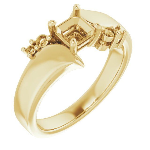 14k Yellow Gold