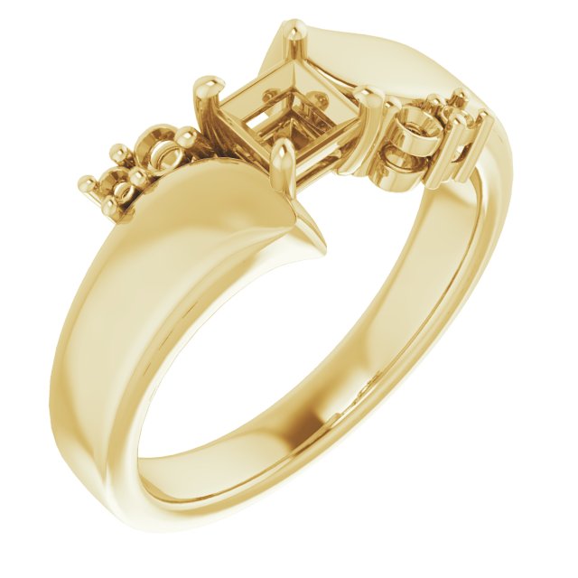 14k Yellow Gold