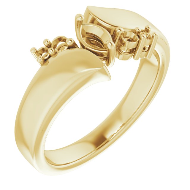 14k Yellow Gold