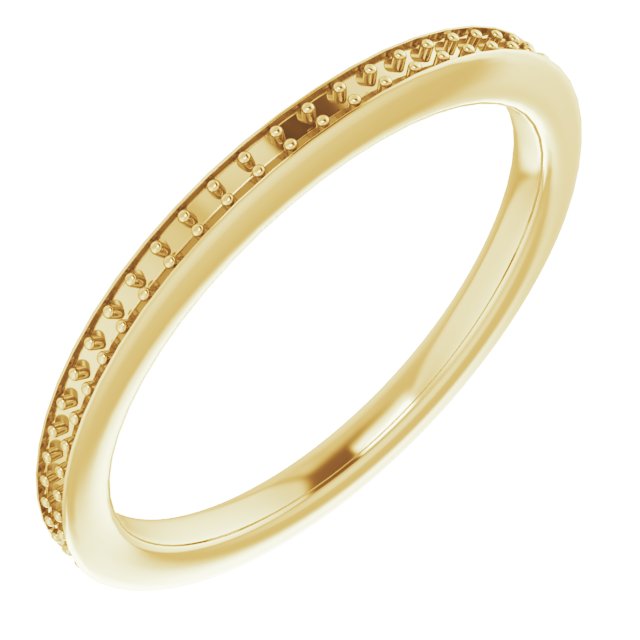 14k Yellow Gold
