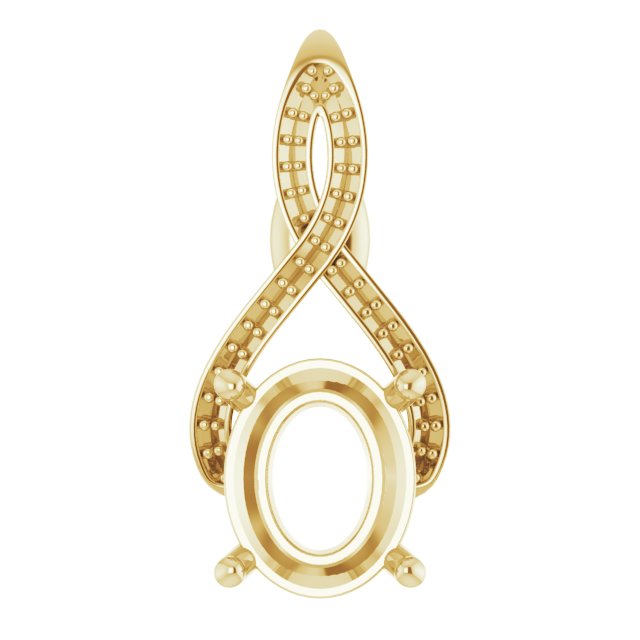 Infinity-Inspired Pendant