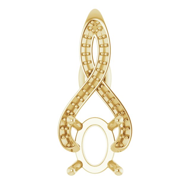 Infinity-Inspired Pendant
