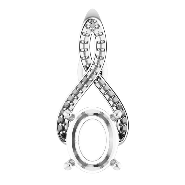 Infinity-Inspired Pendant