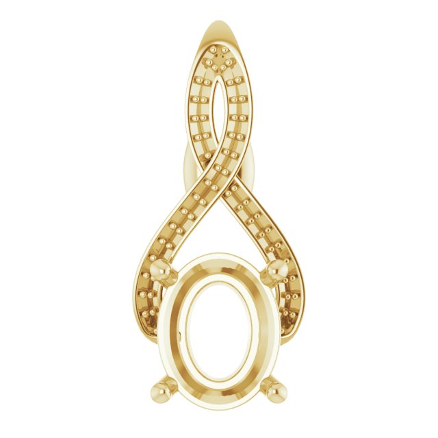 Infinity-Inspired Pendant