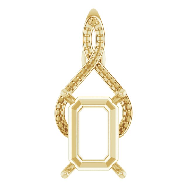 Infinity-Inspired Pendant