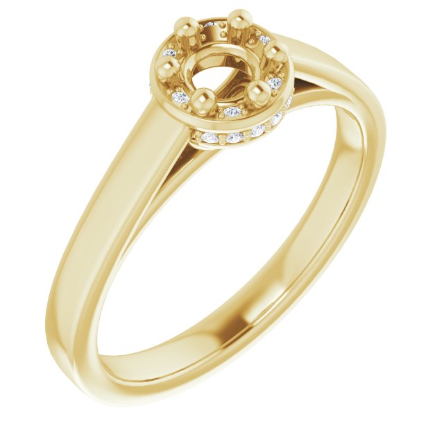 14k Yellow Gold