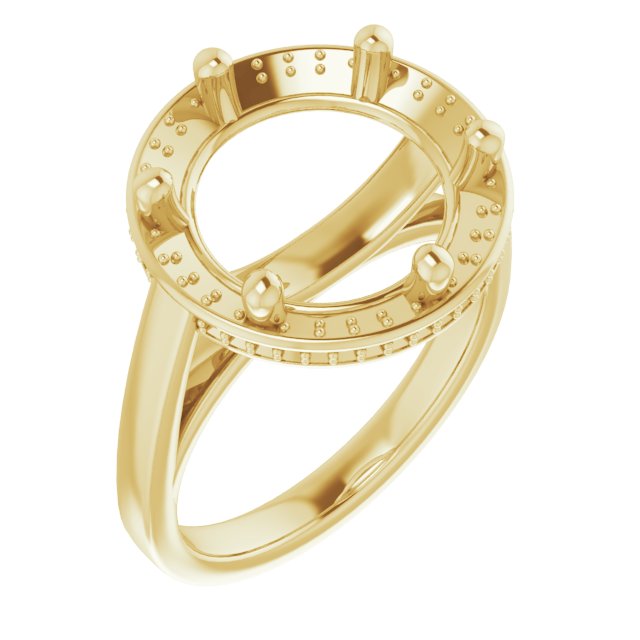Halo-Style Ring
