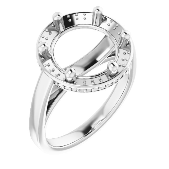 Halo-Style Ring