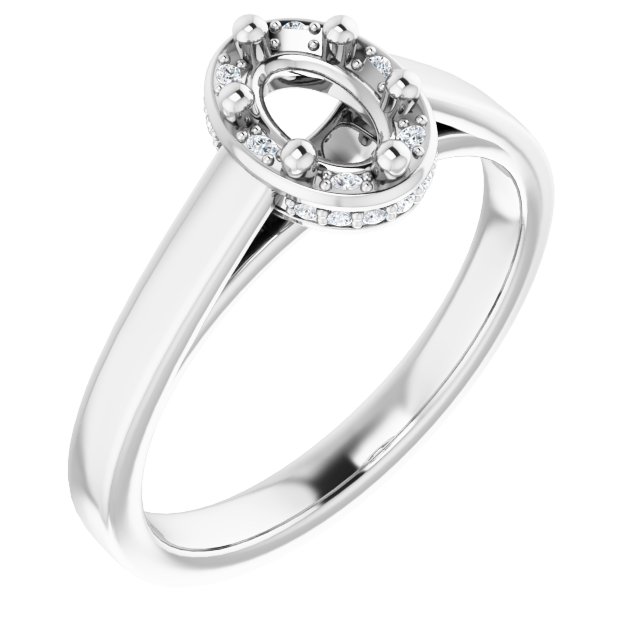 14k White Gold