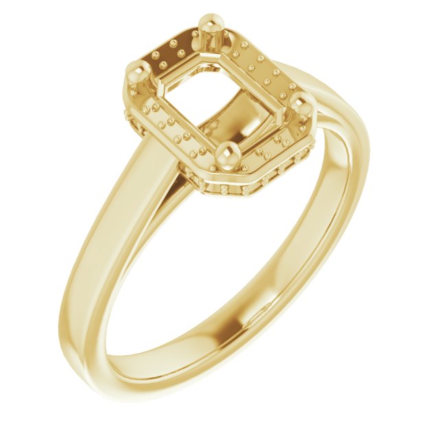 Halo-Style Ring