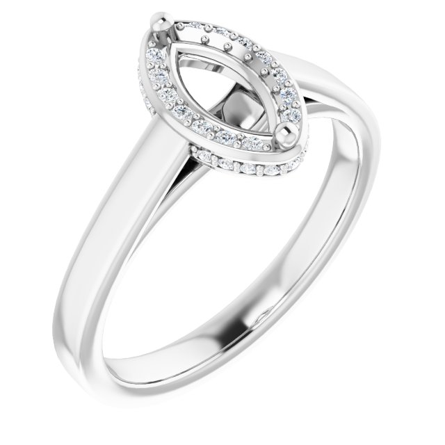 14k White Gold