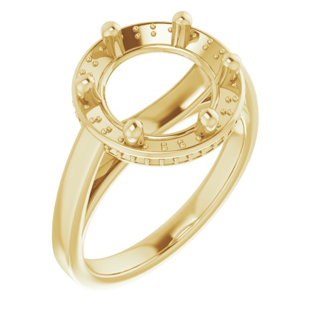 Halo-Style Ring