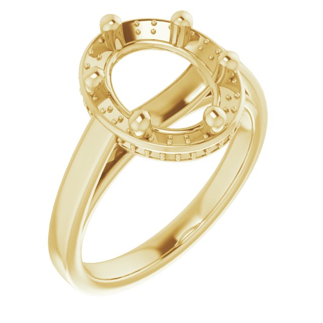 Halo-Style Ring