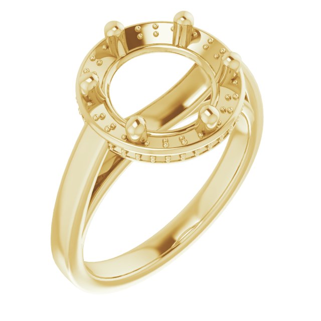 Halo-Style Ring