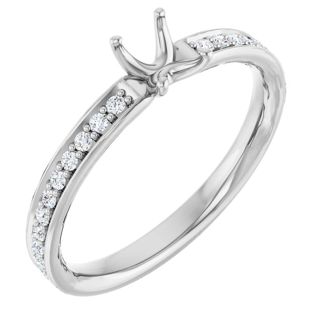 14k White Gold