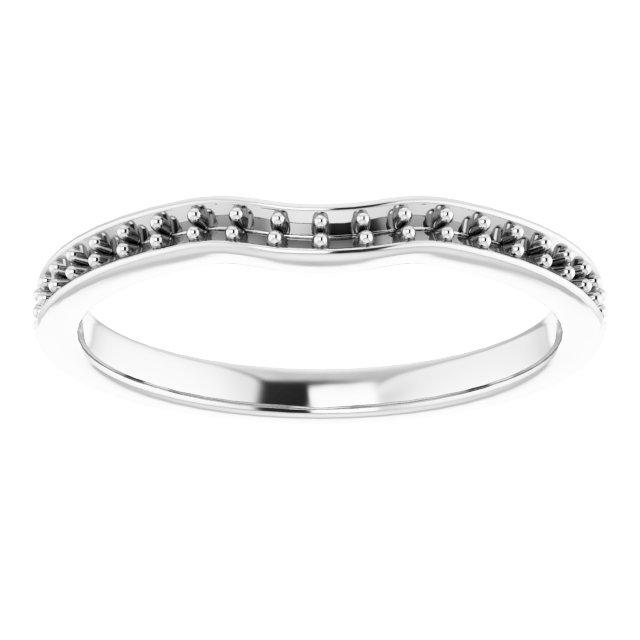 Band Mounting for 6.5 mm Round Ring view 3