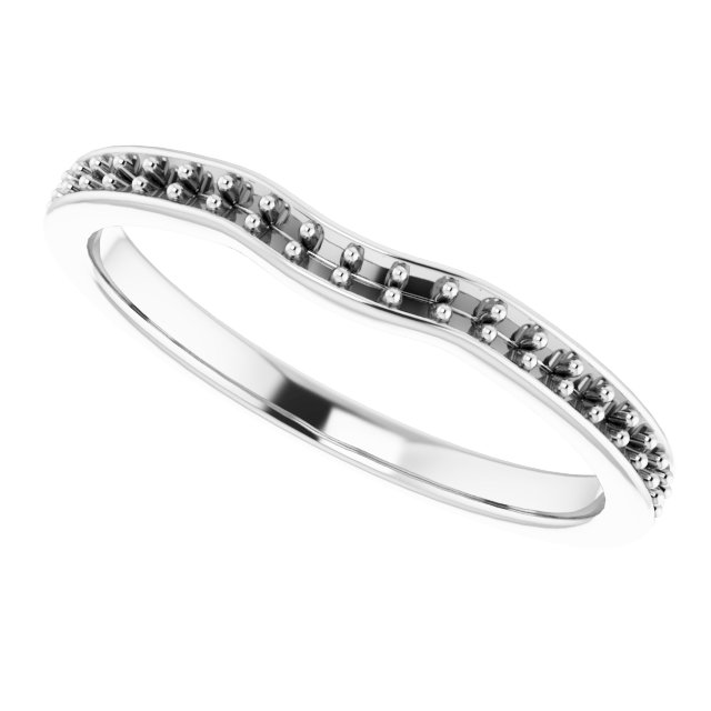 Band Mounting for 6.5 mm Round Ring view 5