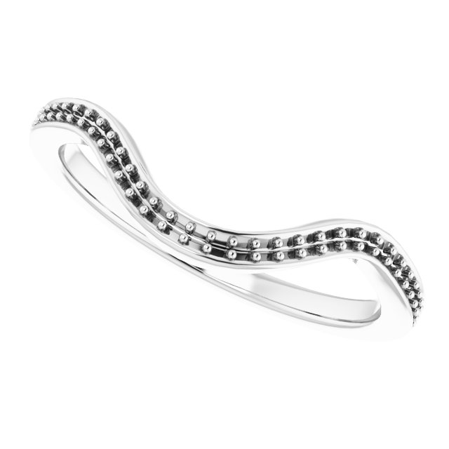 Band Mounting for Square 6 mm Ring view 5