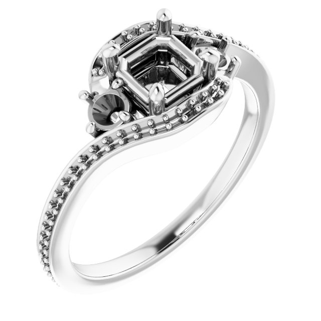 14k White Gold
