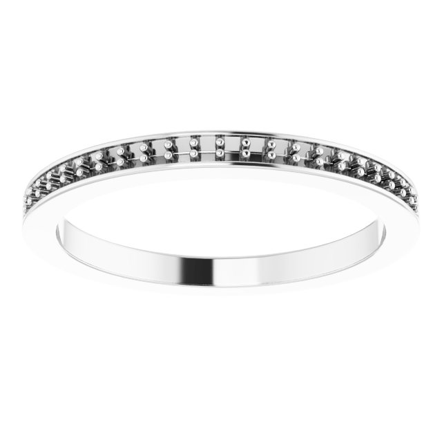 Band Mounting for 6.5 mm Square Ring view 3
