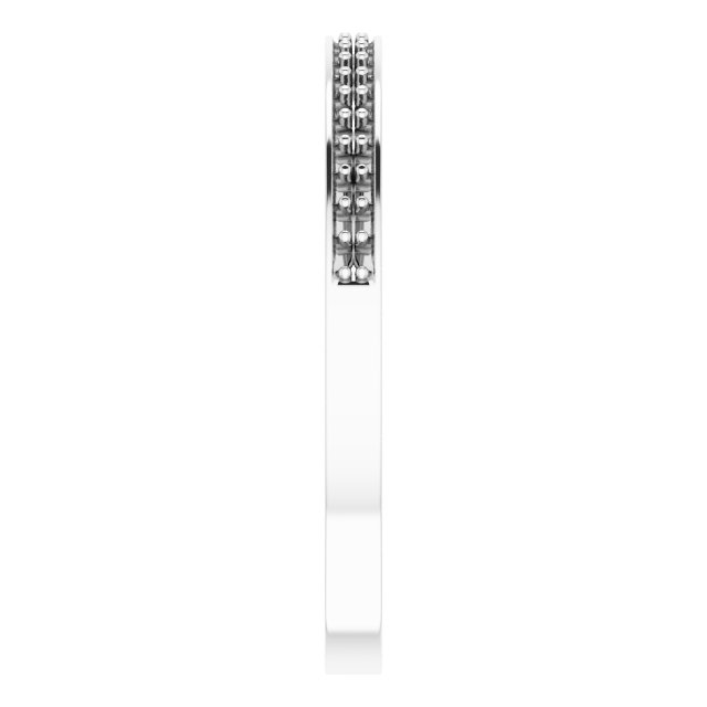 Band Mounting for 6.5 mm Square Ring view 4