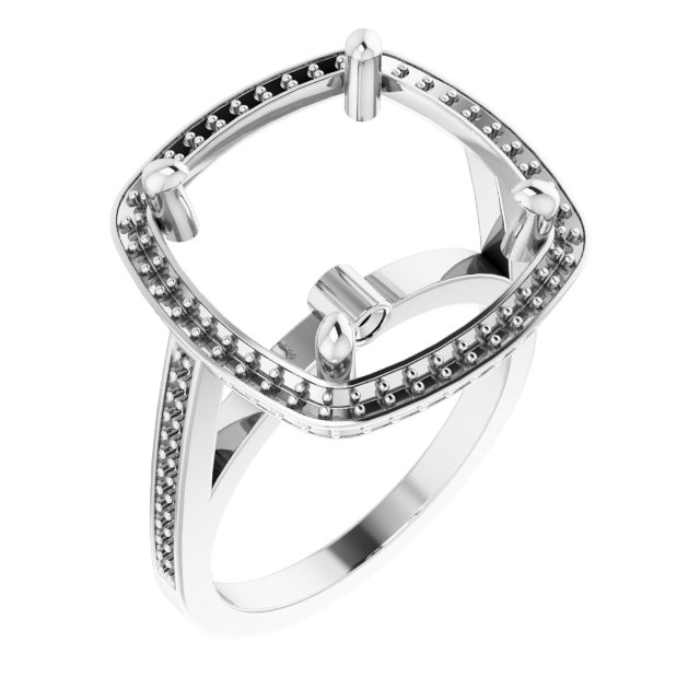 Halo-Style Engagement Ring