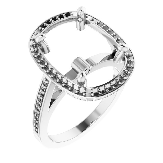 Halo-Style Engagement Ring