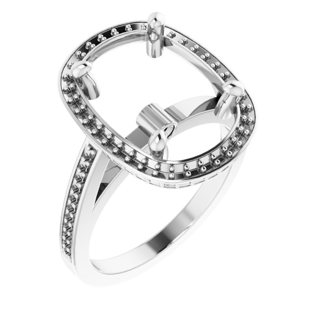 Halo-Style Engagement Ring