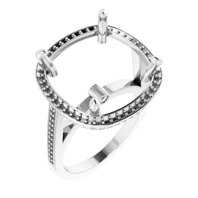 Halo-Style Engagement Ring