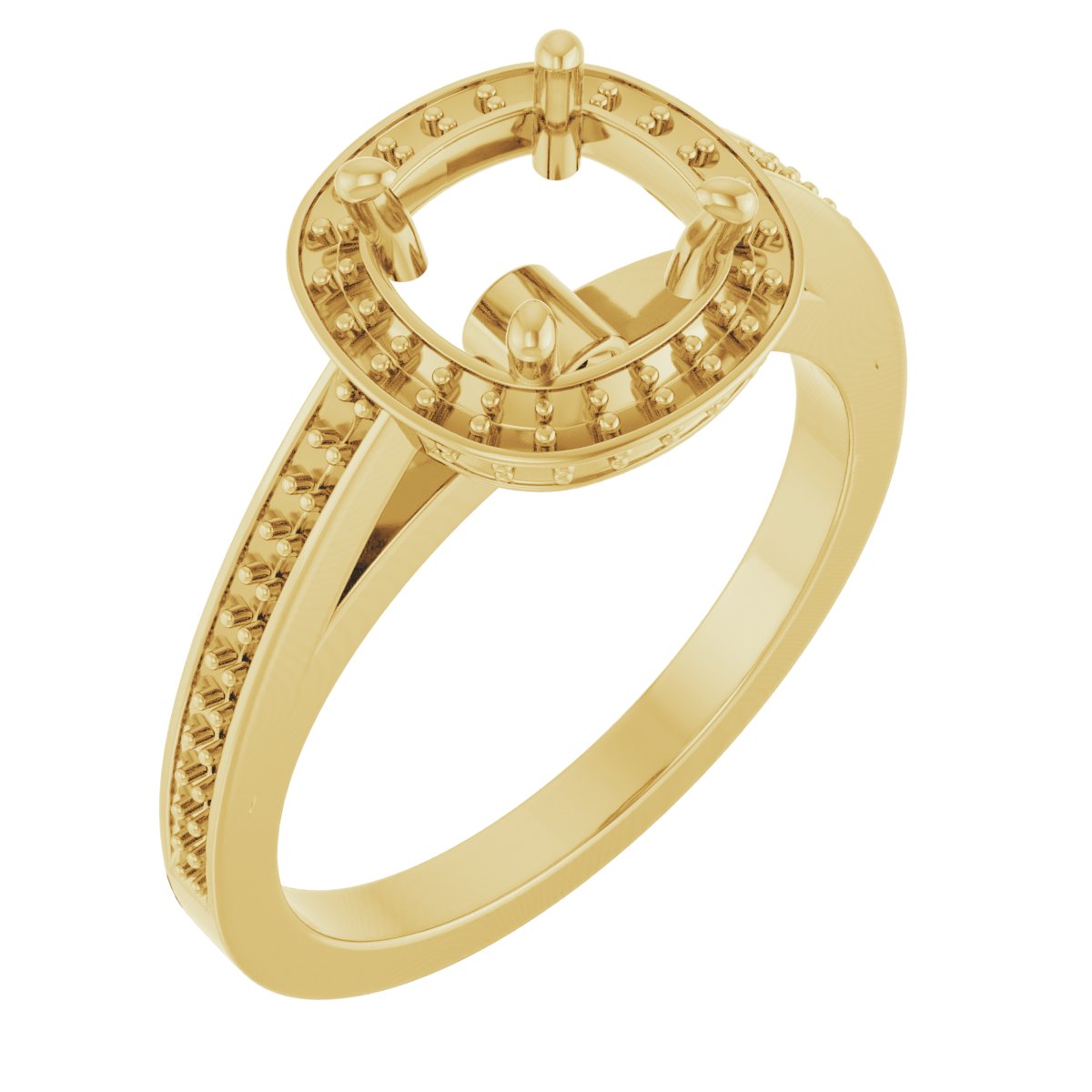 Halo-Style Engagement Ring