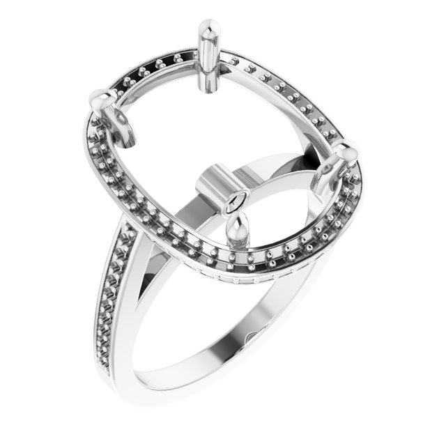 Halo-Style Engagement Ring