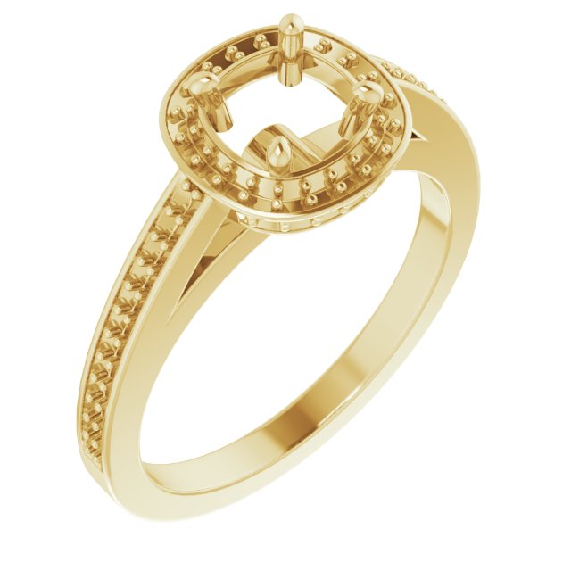 Halo-Style Engagement Ring