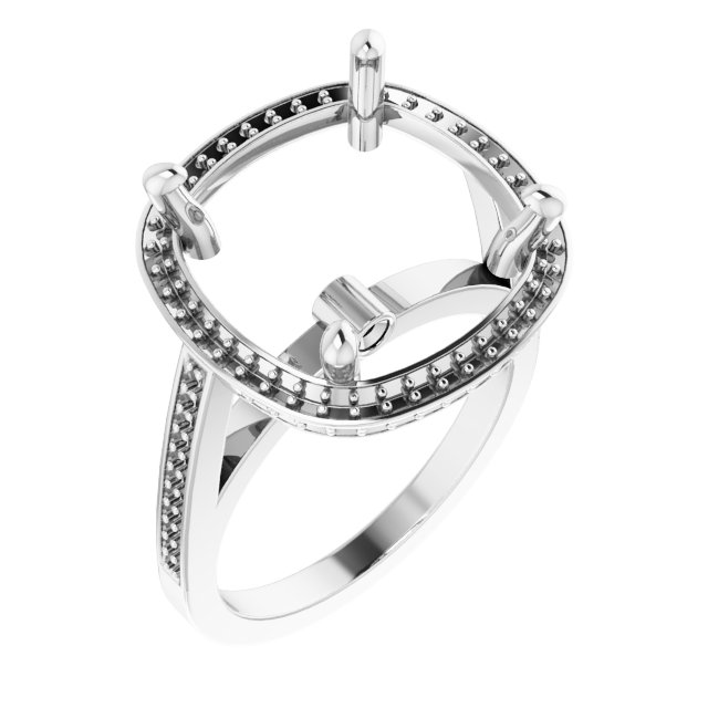Halo-Style Engagement Ring