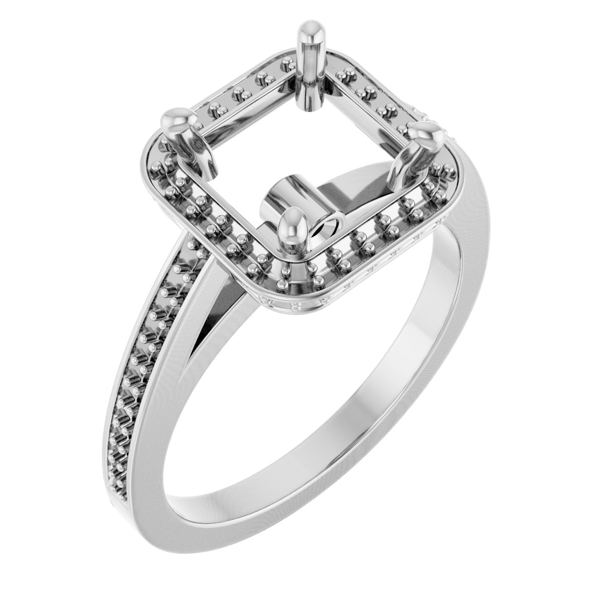 Halo-Style Engagement Ring