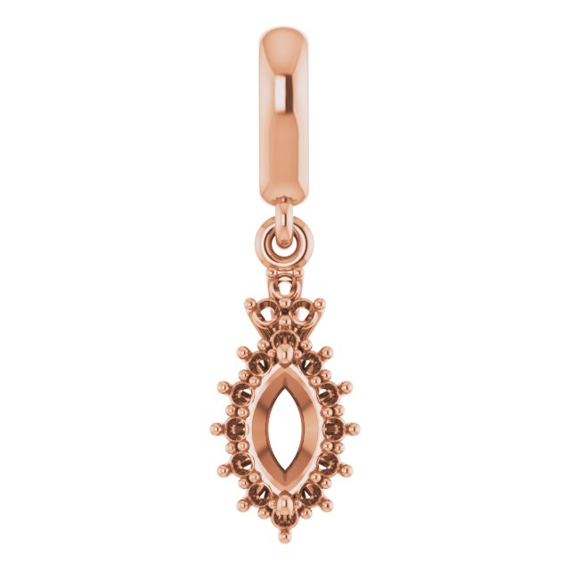 Accented Halo-Style Pendant