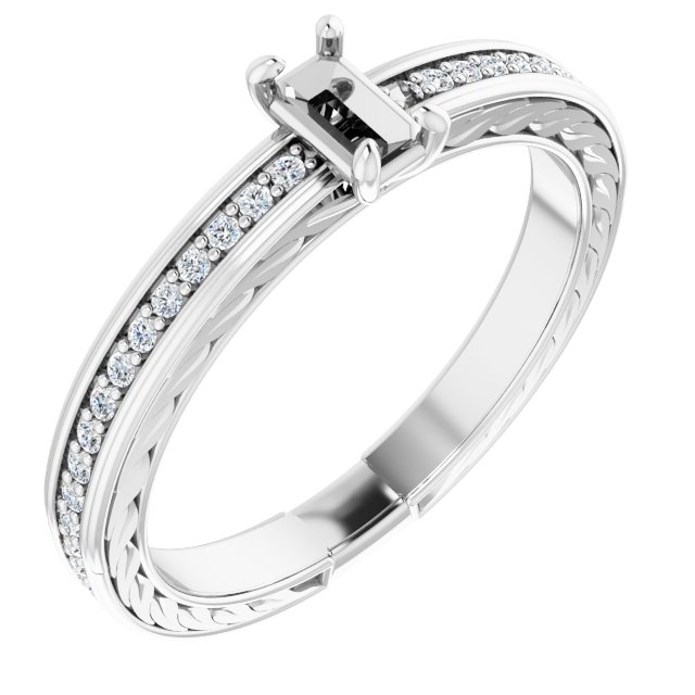 14k White Gold