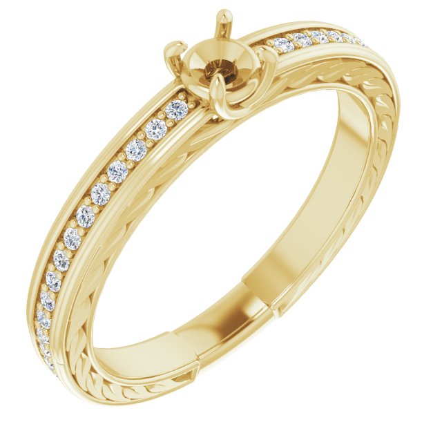 14k Yellow Gold