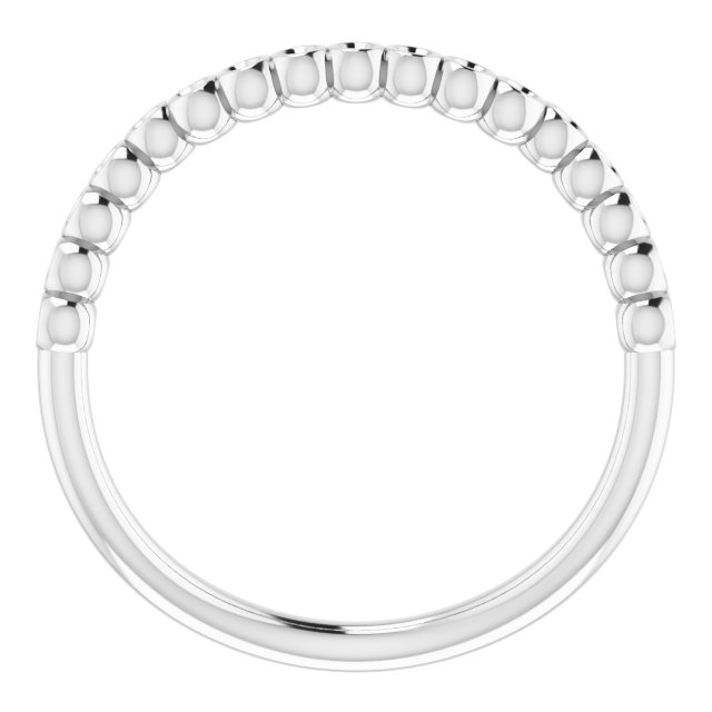 Band Mounting for 9 mm Square Ring view 2