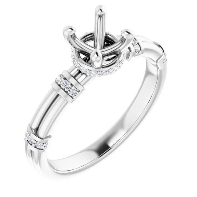 14k White Gold