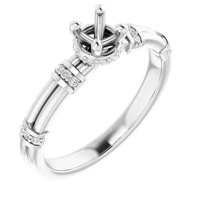 14k White Gold