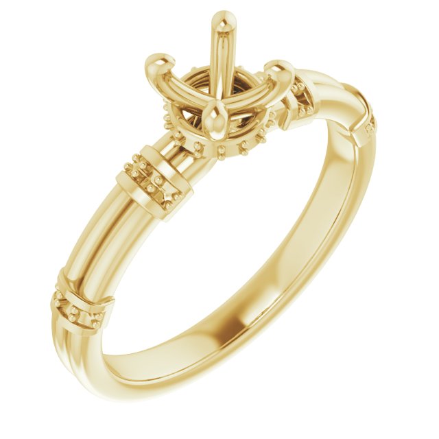 14k Yellow Gold