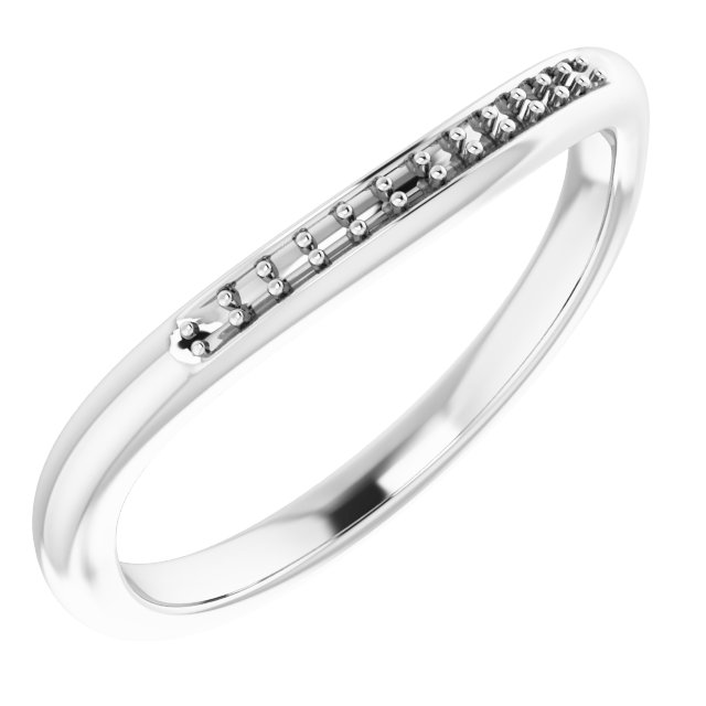 18k White Gold