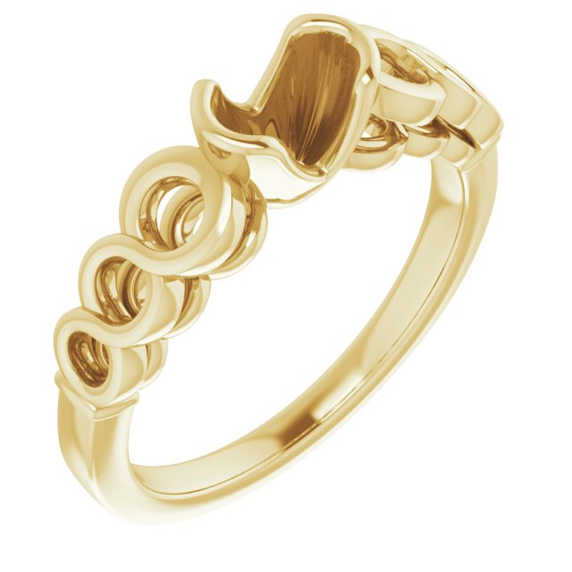 14k Yellow Gold